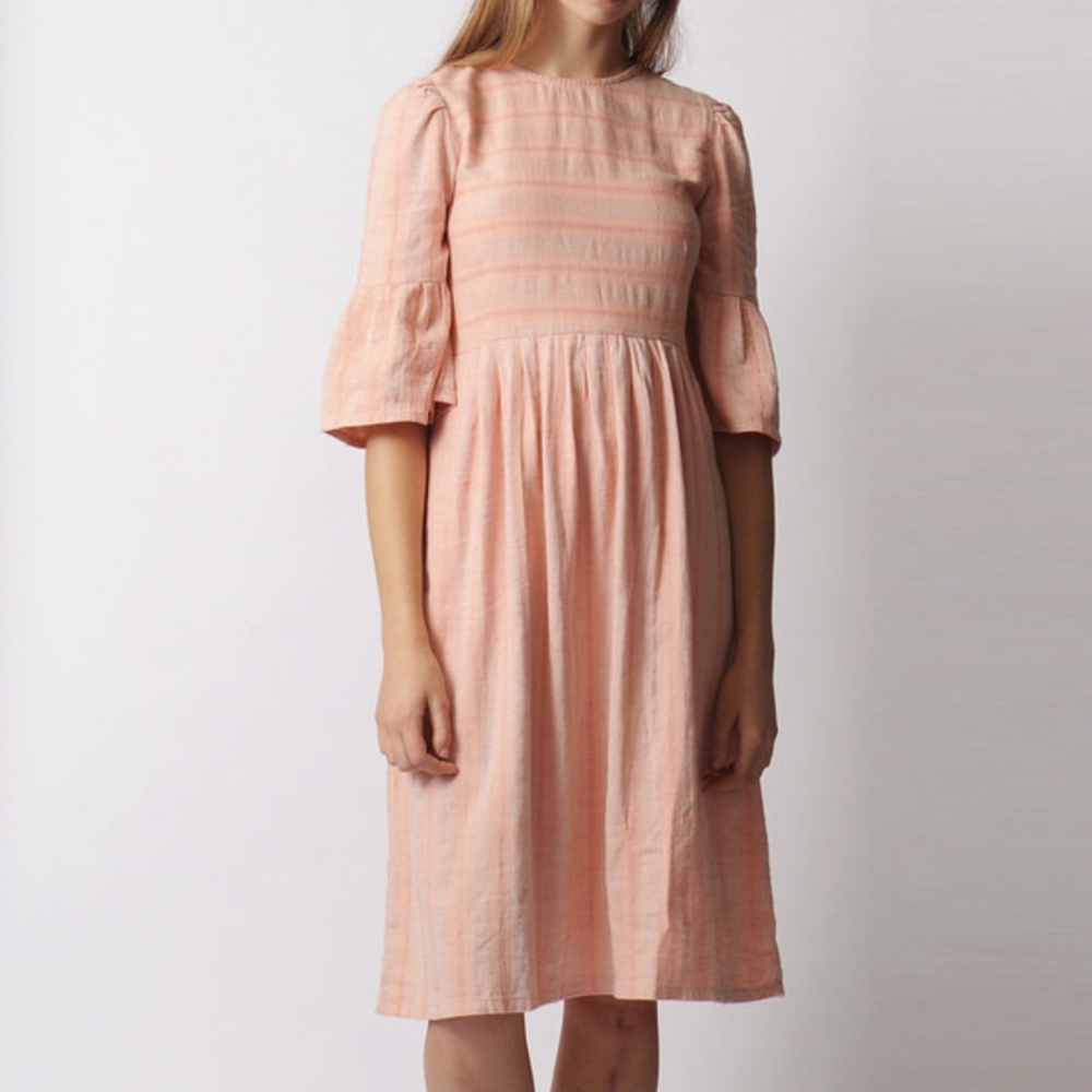 Ace & Jig Peach Long Sleeve Dress